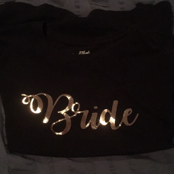 Bride or bridesmaid t-shirts - Picture 1 of 2